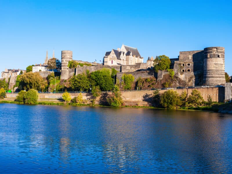 Le château d'Angers, forteresse médiévale des ducs d'Anjou, monument emblématique de la ville