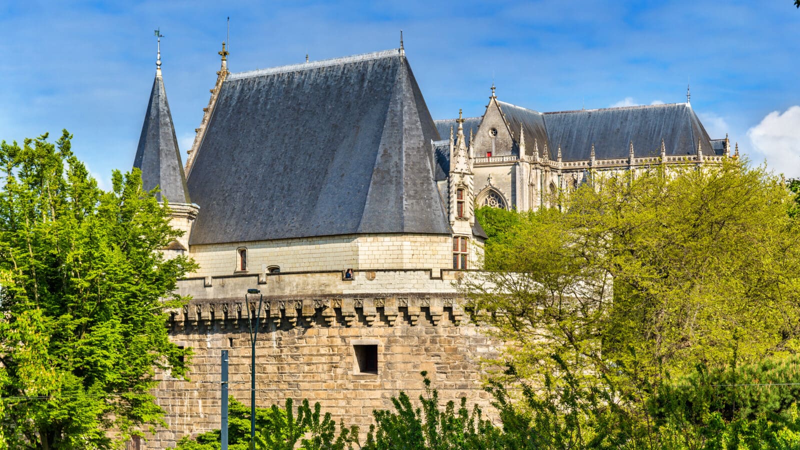 Château des Ducs de Bretagne à Nantes, monument emblématique de la ville