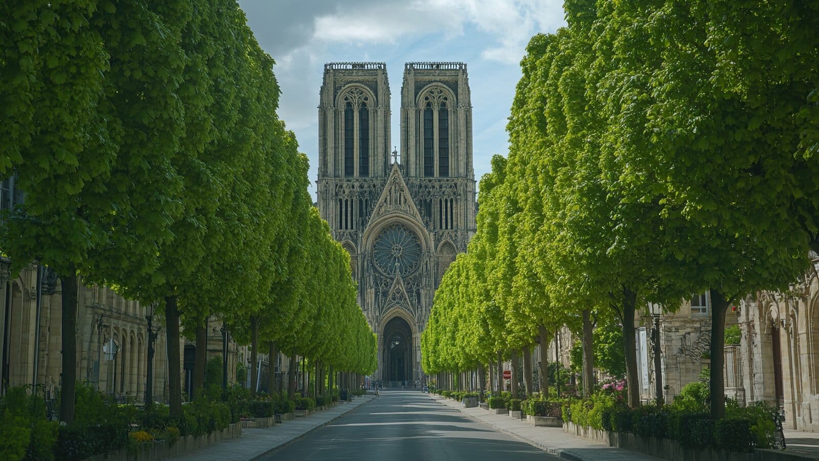 Cathédrale Notre-Dame de Reims, monument emblématique de la ville
