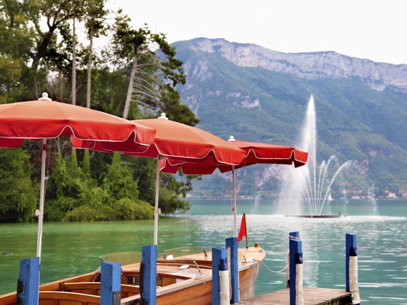 Lac d'Annecy, lieu emblématique d'Annecy
