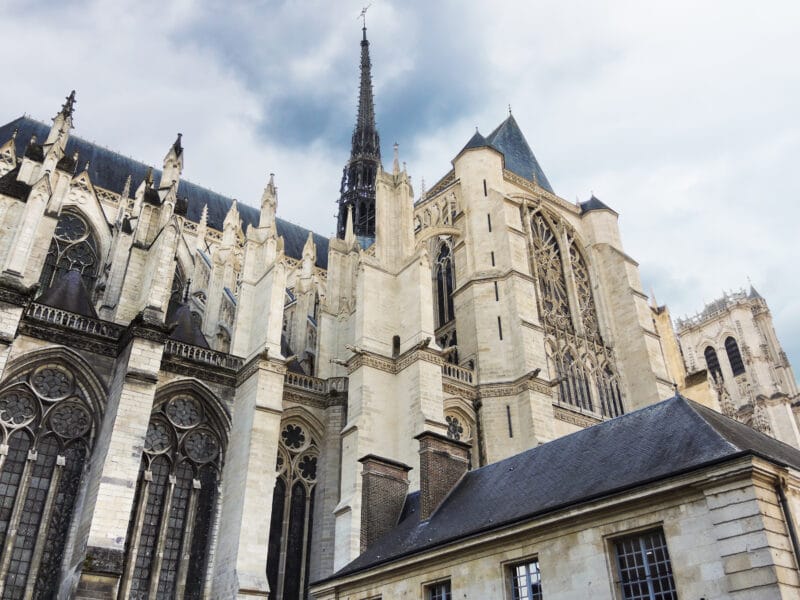 La cathédrale Notre-Dame d'Amiens, classée au patrimoine mondial de l'UNESCO